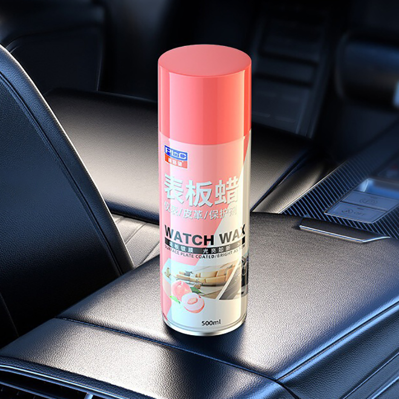 Combo 2 chai xịt đánh bóng và làm sạch nội thất ô tô đa năng WATCH WAX BA1483