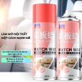 Combo 2 chai xịt đánh bóng và làm sạch nội thất ô tô đa năng WATCH WAX BA1483