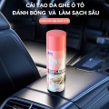 Combo 2 chai xịt đánh bóng và làm sạch nội thất ô tô đa năng WATCH WAX BA1483