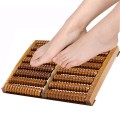 Bàn massage chân bằng gỗ 8 hàng cao cấp J141
