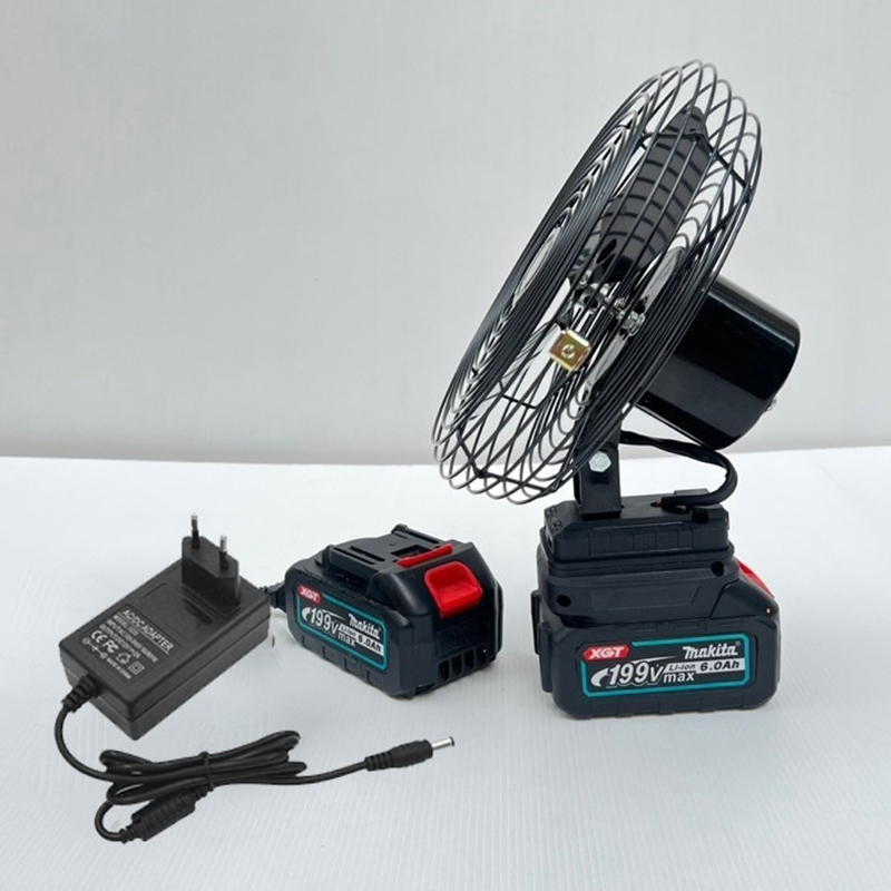 Quạt tích điện Makita để bàn 2 cấp độ gió siêu mát BA1480