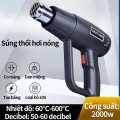 Máy khò nhiệt, máy thổi hơi nóng đa năng công suất lớn 2000W BA1479