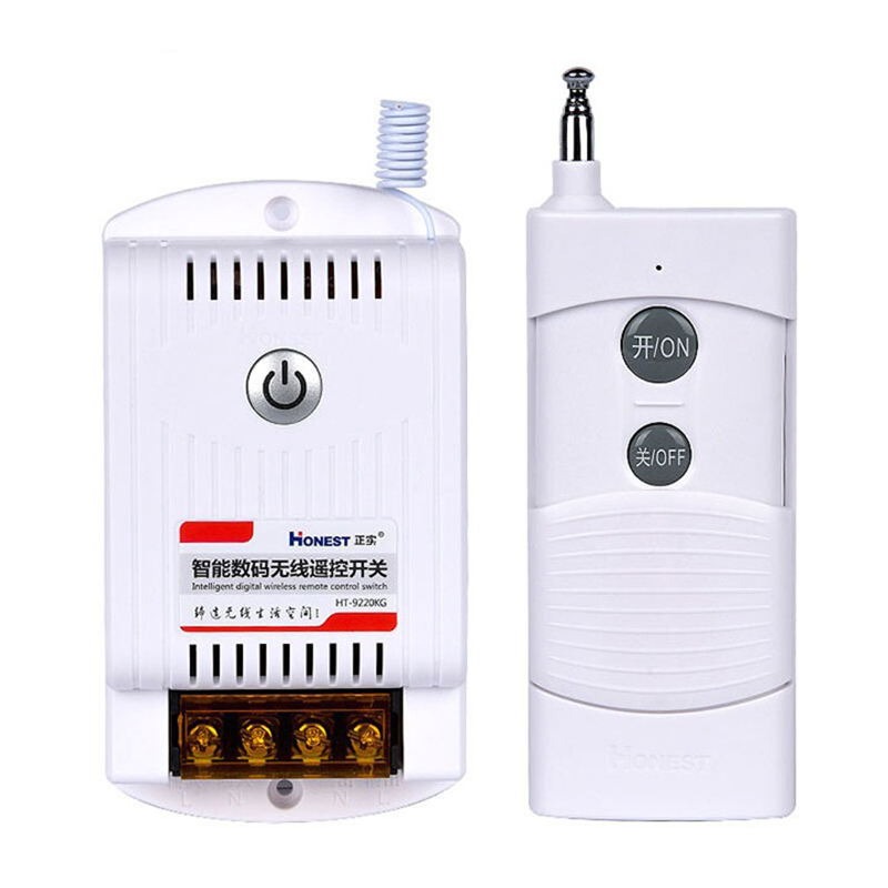 Bộ công tắc điều khiển từ xa Honest 40A/220V dùng cho máy bơm nước BA1477