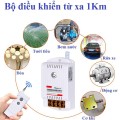 Bộ công tắc điều khiển từ xa Honest 40A/220V dùng cho máy bơm nước BA1477, Bộ HT-9220KG 40A 1km