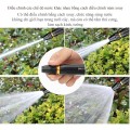 Đầu vòi xịt rửa tăng áp rửa xe, tưới cây nhiều chế độ BA1475, Loại đai xiết