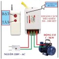 Công tắc điều khiển từ xa Honest HT-6220ZRD 1000m công suất lớn 30A BA1473