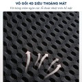 Đệm lót ghế ngồi chất liệu Foam PU giảm đau mỏi mông và thắt lưng BA1471, Màu đen 
