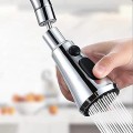 Đầu vòi nước tăng áp rửa bát xoay 360 độ 3 chế độ nước tiện dụng BA1453
