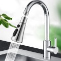Đầu vòi nước tăng áp rửa bát xoay 360 độ 3 chế độ nước tiện dụng BA1453