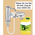 Vòi bơm nước rửa chén kèm kệ để đồ tiện lợi BA1463
