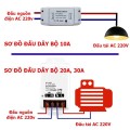 Công tắc thông minh wifi Tuya 10A 20A 30A điều khiển từ xa BA1470, 10A 