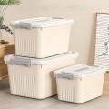 Hộp đựng đồ dung tích lớn chuyên lưu trữ, sắp xếp đồ dùng gia đình BA1488, Cỡ nhỏ: 18*25*14 cm