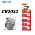 Pin cúc áo Panasonic CR2032 loại tốt dành thay pin remote, khóa smartkey P170, Loại 2 viên