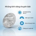 Pin cúc áo Panasonic CR2032 loại tốt dành thay pin remote, khóa smartkey P170, Loại 2 viên