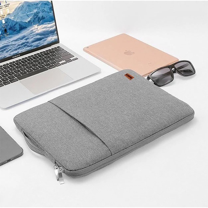 Túi chống sốc đựng laptop chống nước 2 ngăn có quai tiện lợi BA1499