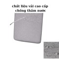 Túi chống sốc đựng laptop chống nước 2 ngăn có quai tiện lợi BA1499, Màu xám - 13inch - 13.3inch