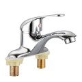 Vòi Lavabo rửa mặt, rửa tay nóng lạnh 2 chân BA1494, Vòi không kèm dây