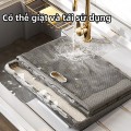 Hộp vải đựng quần áo có nắp có thể gấp gọn tiện lợi BA1502, Dung tích 40L (44*29*30cm)