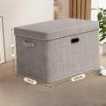 Hộp vải đựng quần áo có nắp có thể gấp gọn tiện lợi BA1502, Dung tích 40L (44*29*30cm)