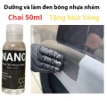 Nano phục hồi nhựa nhám 50ml, làm mới nhựa đen xe ô tô, xe máy BA1513