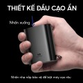 Máy cạo râu mini Enchen K8 đầu cạo 2D chống nước cao cấp BA1472