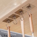 Combo 20 móc dán tường inox đa năng, treo đồ tiện lợi BA1512