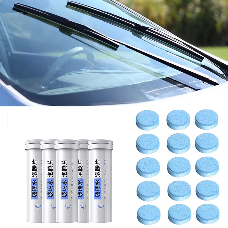 Combo 3 lọ viên sủi rửa kính ô tô đậm đặc tiện dụng BA1510