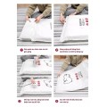 Túi hút chân không quần áo công nghệ Nhật Bản tặng kèm bơm tay BA1503, Combo 10 túi 40x60