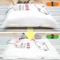 Túi hút chân không quần áo công nghệ Nhật Bản tặng kèm bơm tay BA1503, Combo 10 túi 40x60