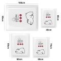 Túi hút chân không quần áo công nghệ Nhật Bản tặng kèm bơm tay BA1503, Combo 10 túi 40x60