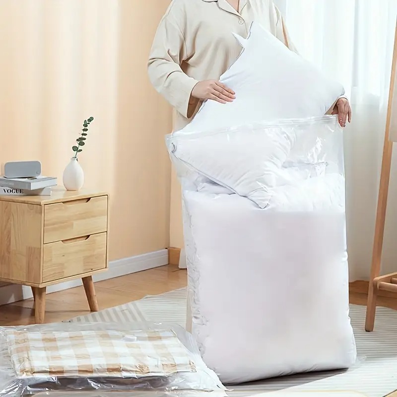 Túi hút chân không quần áo, chăn màn chống ẩm mốc tặng kèm bơm tay BA1506