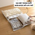 Túi hút chân không quần áo, chăn màn chống ẩm mốc tặng kèm bơm tay BA1506, Combo 10 túi 40x60