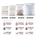 Túi hút chân không quần áo, chăn màn chống ẩm mốc tặng kèm bơm tay BA1506, Combo 10 túi 40x60