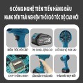 Máy thổi phản lực Turbofan không dây Tonnifu dùng pin BA1491, PIN 10 CELL
