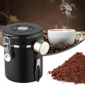 Hộp đựng hạt cà phê bằng thép không gỉ kèm muỗng định lượng BA1528, 1500ml