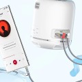 Dây cáp âm thanh chia cổng Essager 3.5mm sang 2 RCA tiện lợi BA1514, Dây 1m