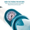 Dụng cụ thông tắc bồn cầu bằng khí nén cực mạnh BA1523, Ống thép - Tay cong