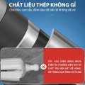 Dụng cụ thông tắc bồn cầu bằng khí nén cực mạnh BA1523, Ống thép - Tay cong