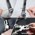 Kìm điện đa năng 9 in 1 size 10 inch thép CRV siêu bền BA1527, Kìm mũi kim