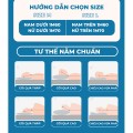 Gối cao su non công thái học chống đau cổ vai gáy, hỗ trợ chống trào ngược BA1575, Size M