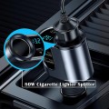 Tẩu sạc nhanh ô tô 12V – 24V thiết kế 3 cổng đa năng BA1536, Phiên bản tiêu chuẩn