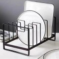 Giá inox cài vung, nắp nồi, treo thớt sơn tĩnh điện cao cấp không gỉ BA1537