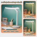 Đèn học DH08 3 chế độ sáng chống cận, bật tắt cảm ứng kèm pin sạc BA1531, Loại 3600mah (gồm cả củ sạc)