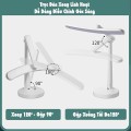 Đèn học DH08 3 chế độ sáng chống cận, bật tắt cảm ứng kèm pin sạc BA1531, Loại 3600mah (gồm cả củ sạc)
