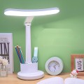 Đèn học DH08 3 chế độ sáng chống cận, bật tắt cảm ứng kèm pin sạc BA1531, Loại 3600mah (gồm cả củ sạc)