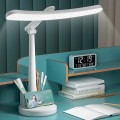 Đèn học DH08 3 chế độ sáng chống cận, bật tắt cảm ứng kèm pin sạc BA1531, Loại 3600mah (gồm cả củ sạc)