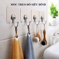 Combo 20 móc dán tường inox đa năng, treo đồ tiện lợi BA1512