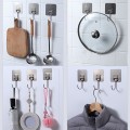 Combo 20 móc dán tường inox đa năng, treo đồ tiện lợi BA1512