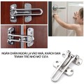 Chốt khoá cửa trượt an toàn cho phòng ngủ, chung cư, văn phòng BA1544