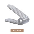 Giá để giày dép 4 nấc điều chỉnh tiết kiệm không gian, tiện lợi BA1550, Màu cam